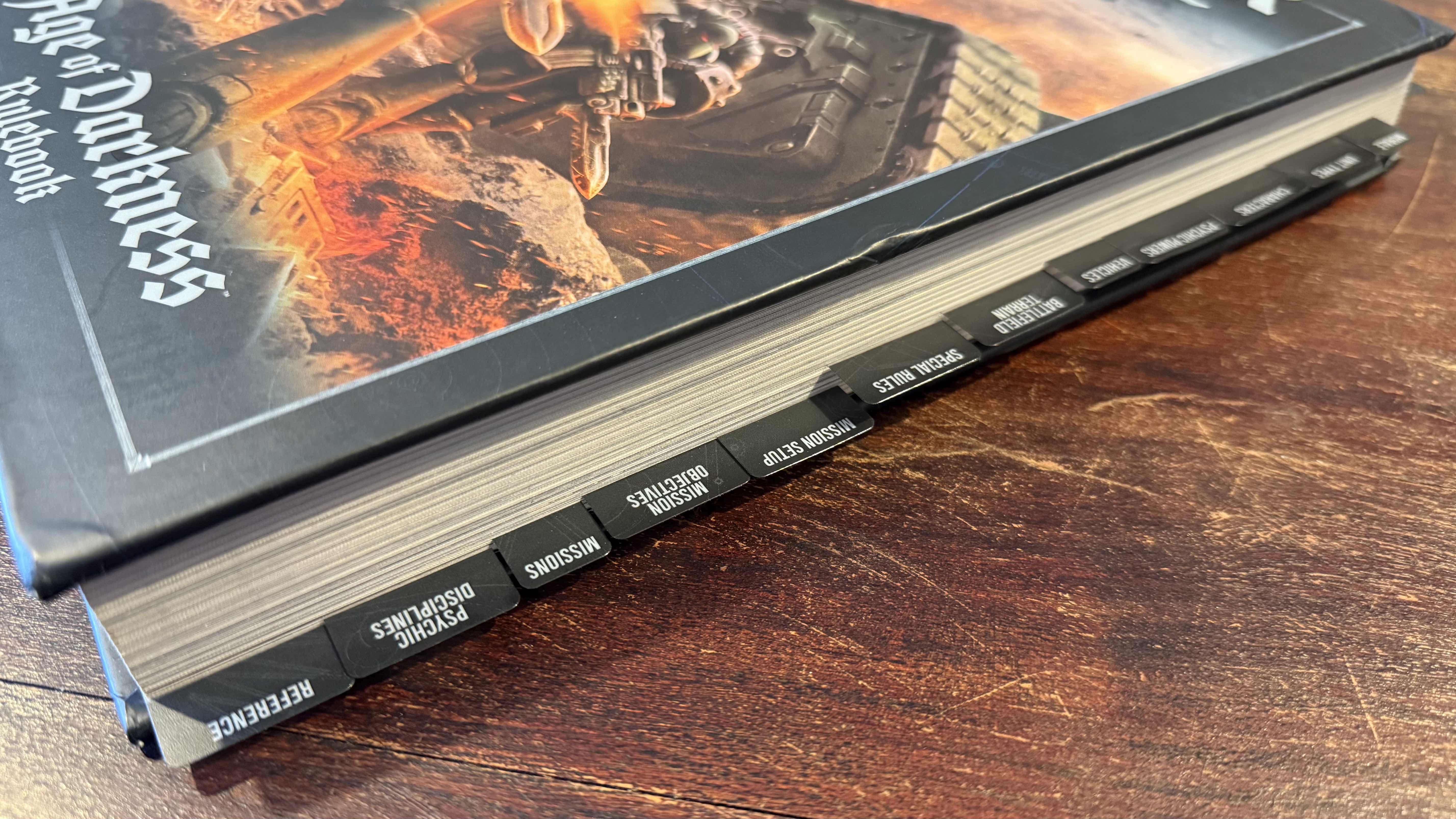 Old World Rule Book Tabs