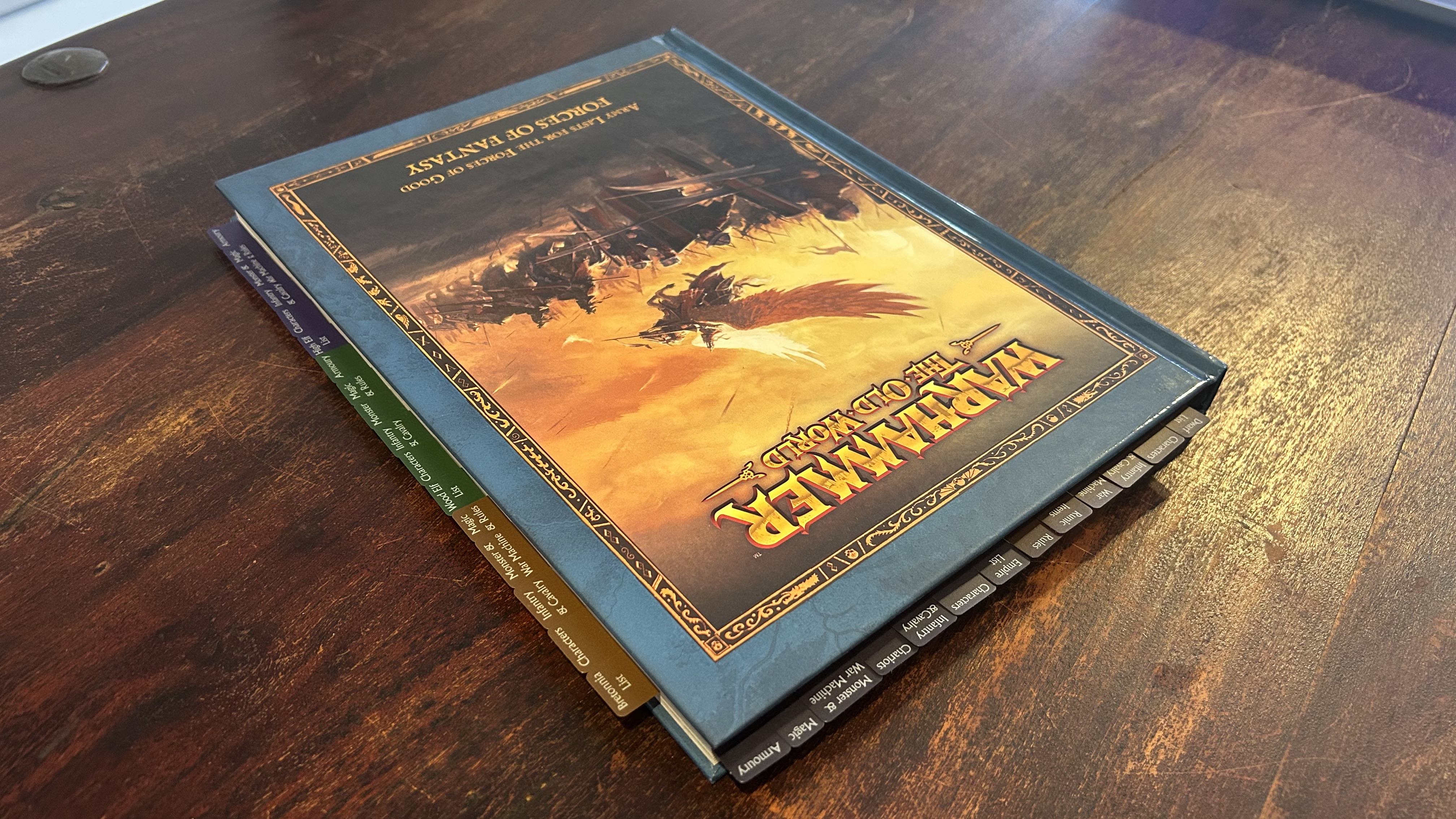 Old World Rule Book Tabs